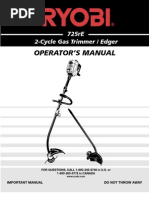 Operator'S Manual: 725re 2-Cycle Gas Trimmer / Edger