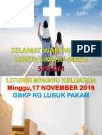 Liturgi Minggu Keluarga