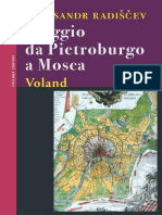 Aleksandr Radiscev - Viaggio Da Pietroburgo A Mosca - Voland 2009