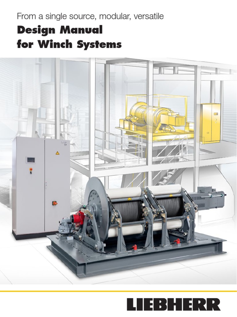 Design Manual For Winch Systems | PDF | Transmission (Mechanics ...