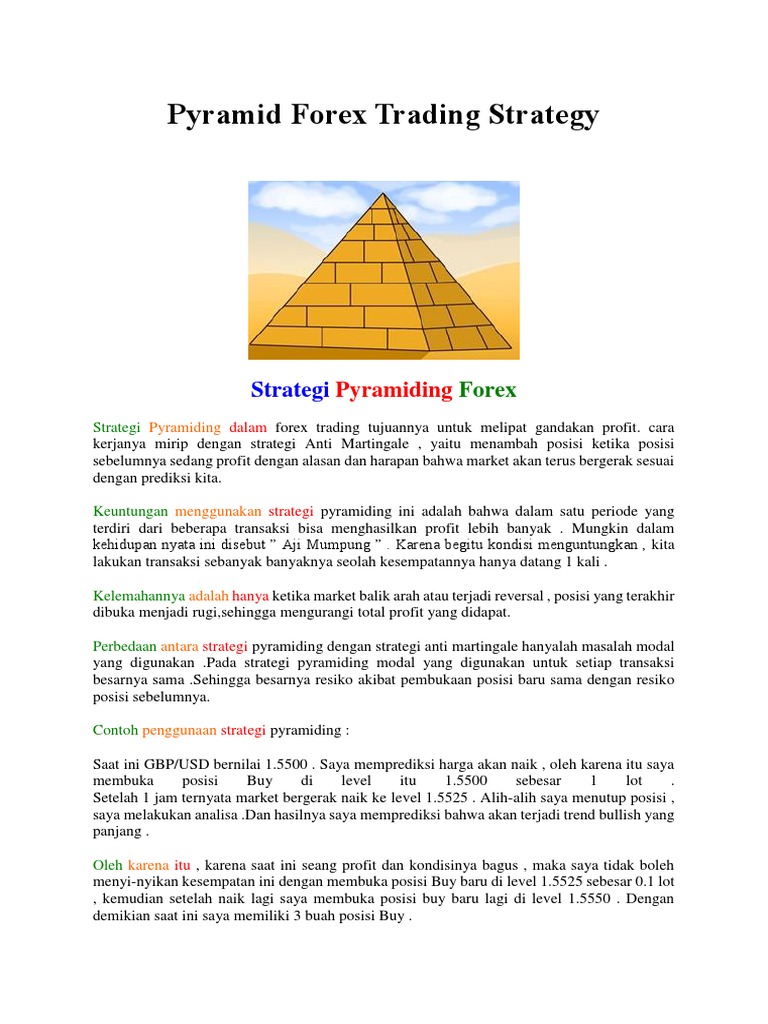 Strategi Pyramiding dalam Forex Trading | PDF