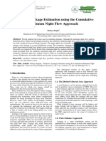 Predictive Leakage Estimation Using The PDF