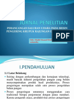 Jurnal Oven Pengering