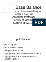 Acid-Base Balance