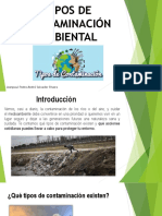 Tipos de contaminación en el Perú