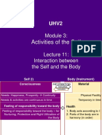 UHV2 M3 L11 - Interaction Bet Self & Body