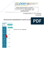 Procedura Inserimento Unità Di Apprendimento