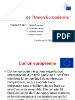 Conseil de L'union Européenne