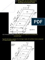 Shear Flow Wing Analysis