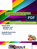 Classification of Arts