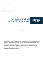 PP6 - Managementul activității de marketing