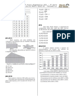 Prova diagnóstica de matemática do ensino médio 2011