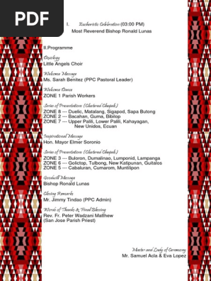 Church Program