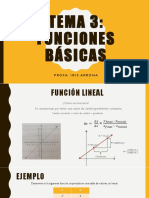 3. Fundamentos Matematicos - Funciones Basicas