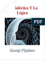 La Dialéctica Y La Lógica. Plejánov, Georgi. Emancipación. Febrero 22 de 2020