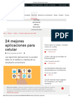 24 Mejores Aplicaciones para Celular