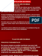 6. FLUJO DE AIRE EN MINAS- LEY DE CONTINUIDAD-ECUACION DE BERNOULLI-GRADIENTES DE PRESION.ppt