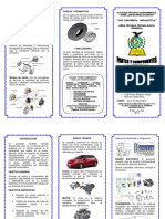 Triptico Partes Del Automovil