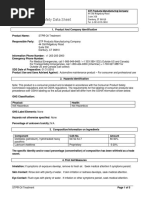 STP® Oil Treatment SDS