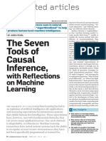 The Seven Tools of Causal Inference