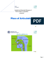 Place of Articulation