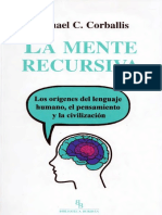 Corballis Michael C - La Mente Recursiva PDF