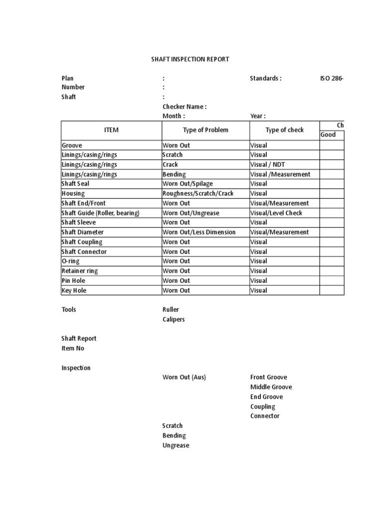 Lot-based inspection documentation