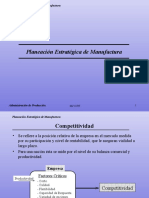 Planeacion Estrategica de Mfra