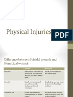 Lecture 5 - Continuation of Physical Injuries (1)