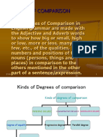 Degrees - of .Comparison