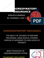 Cardiorespiratory Endurance