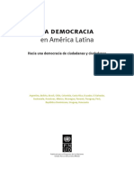 La Democracia en América Latina. Hacia Una Democracia de Ciudadanos y Ciudadanas PDF