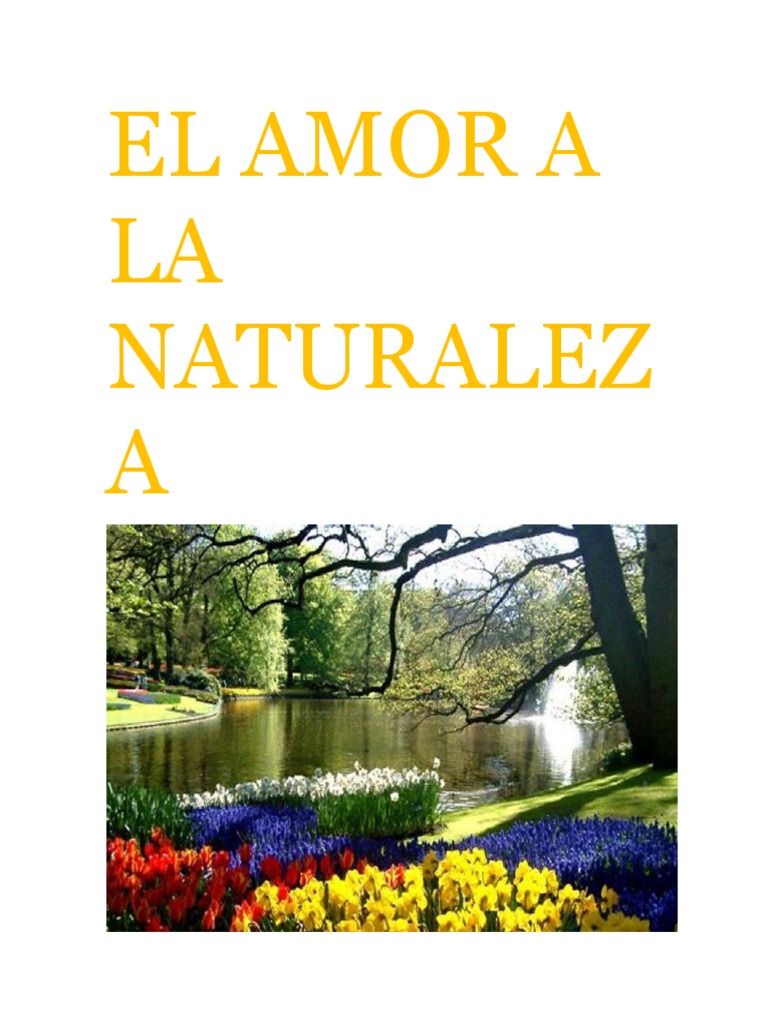 EL AMOR A LA NATURALEZA