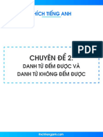 [ThichTiengAnh.Com] Danh từ đếm được và danh từ không đếm được (lí thuyết + bài tập) - Mira Vân.pdf