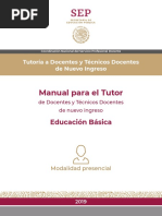 Manual para El Tutor - 2019 - 2020