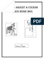 How To Adjust Cuckoo Clock Music Box