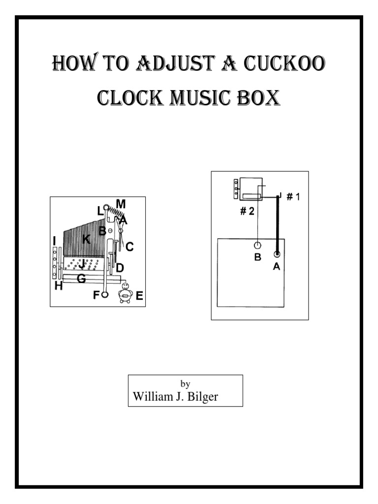 How to Adjust Cuckoo Clock Music Box Clock Machines