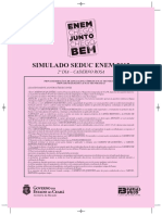 Simulado Enem Segundo Dia Rosa PDF