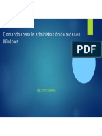 Comandos para La Administración de Redes en Windows PDF