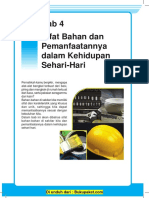 Bab 4 Sifat Bahan Dan Pemanfatannya Dalam Kehidupan Sehari-Hari PDF