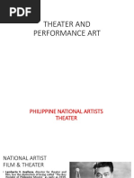 Theater and Performance Arts On Stage and Streets | PDF | Theatre | Actor