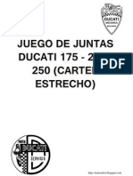 Juntas Motor DUCATI V0.1