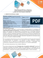 Syllabus Del Curso Gestión Ambiental