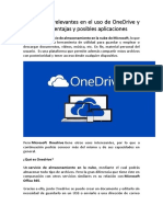 Puntos Más Relevantes en El Uso de OneDrive y Office 365 Denissev PDF