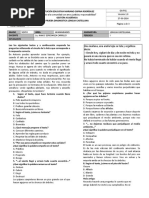 Diagnostico Sexto Grado