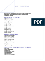 Tableau Syllabus by Rstats