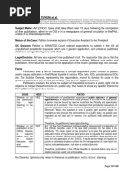 OUR DIGEST - Compilation of PFR CASES