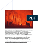 cambio climattico 21 de enero 2020