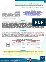 52 Comparação Gênero e Fala de Dois Grupos Com Alteração de Frênulo 2010