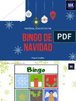 Bingo de Navidad Material Educativo Gratuito